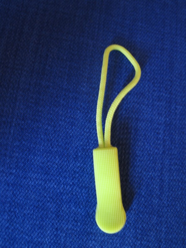 Taháček na zip neonově žlutý